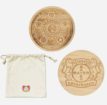 Bayer 04 Leverkusen - Brettchen Meister 2er-Set